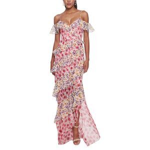 Marchesa Notte Womens  Gown, Pink